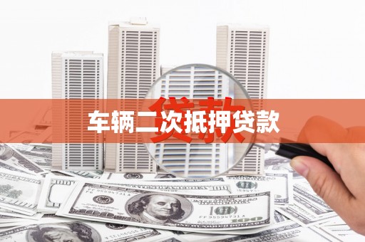 涟源车辆二次抵押贷款