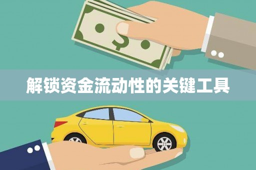 涟源解锁资金流动性的关键工具