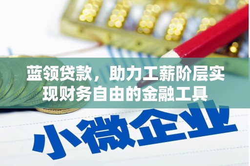 涟源蓝领贷款，助力工薪阶层实现财务自由的金融工具